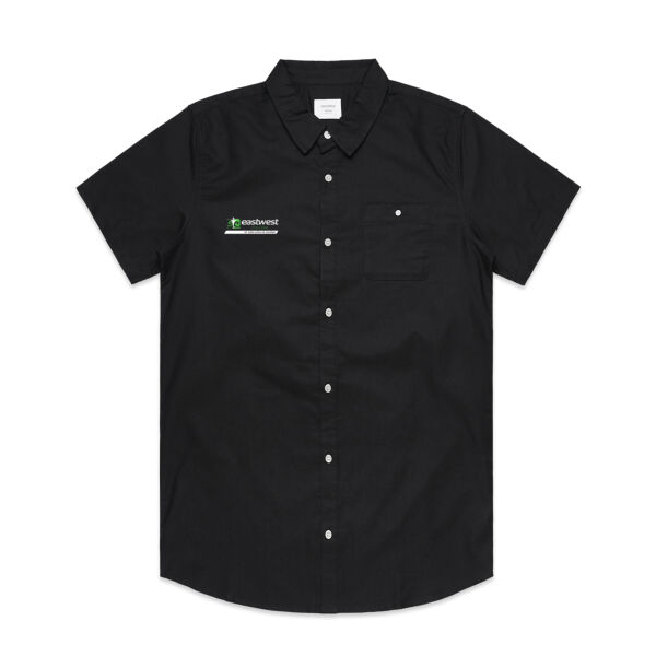 Men's Oxford Short Sleeve Shirt - Dark Thumbnail